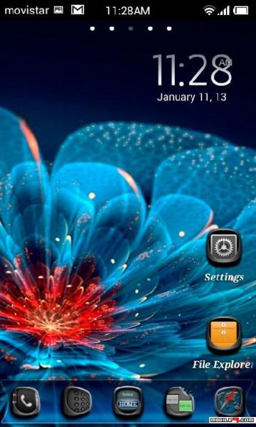 Art Flower GO launcher EX theme
