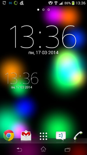 Digital Clock Widget Xperia 3 4