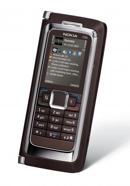 Nokia e90 front angled