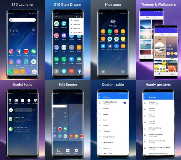 S 10 Launcher for Galaxy S, S10,S9,S8 theme 5.9 PRO