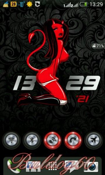 Sexy Devil Girl HD Widget