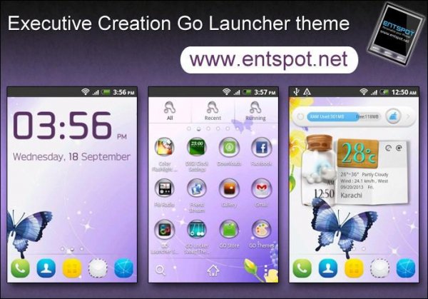 Executive Creation Go Launcher theme