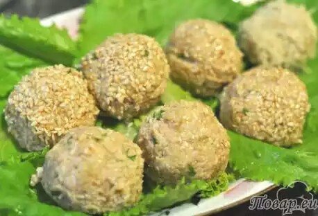 ЗАКУСОЧНЫЕ ШАРИКИ ИЗ ПЕЧЕНИ ТРЕСКИ