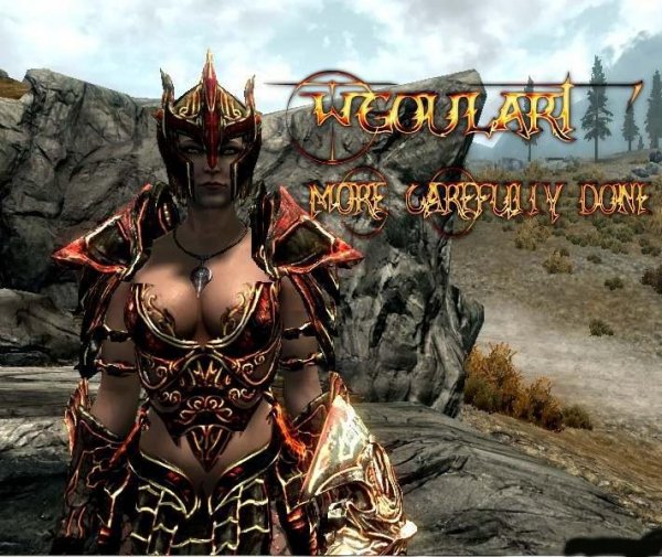 Skyrim сексуальная броня для женщин (за
