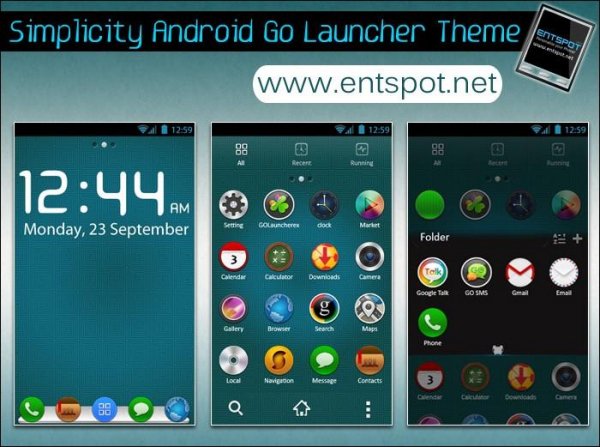 SimplicityGoLauncherTheme