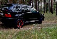 BMW X5 E53 под музыку с красивой Ксенией
