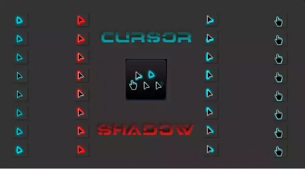 Black Neon Shadow