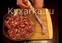 Домашняя колбаса (по маминому рецепту)
