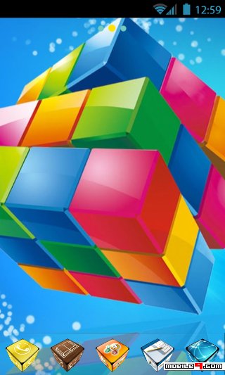 Colour Cube Go launcher Ex theme