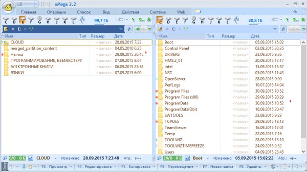 oMega Commander 2.2.55. Build.3941 Servi