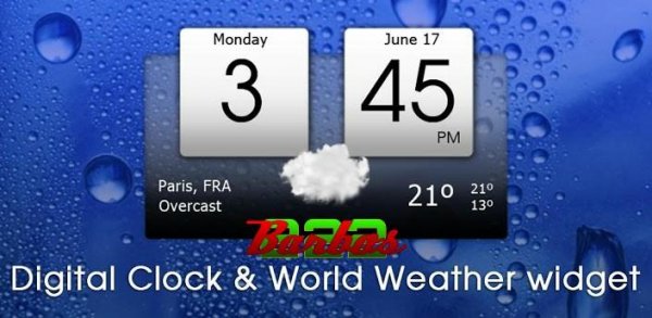 Digital clock &amp;amp; world weather v1.07.05