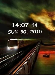 Train clock