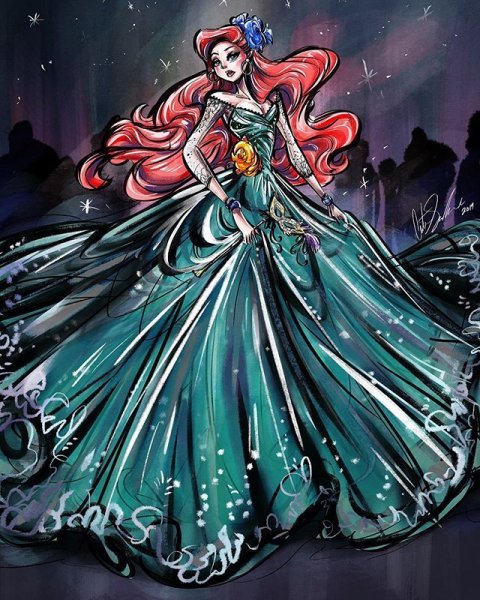 Disney Midnight Masquerade. krixartx88 - Ariel