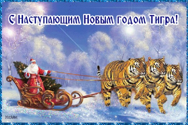 С наступающим Новым Годом!