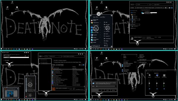 THEME DEATH NOTE FOR WINDOWS 10