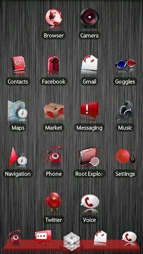 Yorks Red ADW theme
