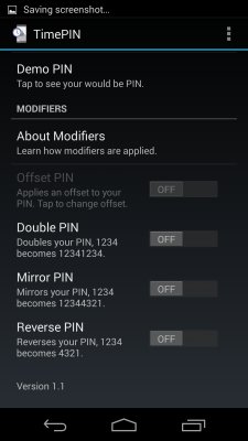 TimePIN-