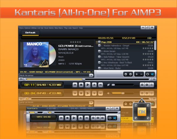 Kantaris All-In-One Skin for AIMP3