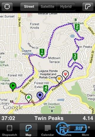 Runmeter GPS Running Stopwatch Sports Wa