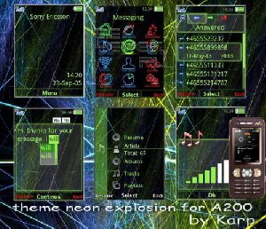 neon explosion