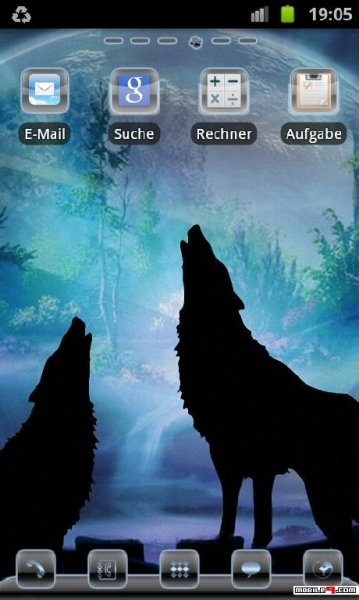 Wolf Moon GO launcher EX theme v.1.1