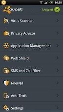 avast Mobile Security v1.0.1590