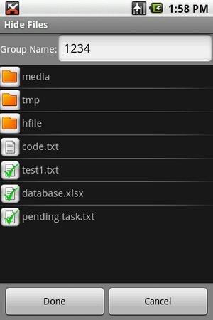 Hide Files v.0.7.5