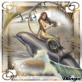 Dolphin with Mermaid
