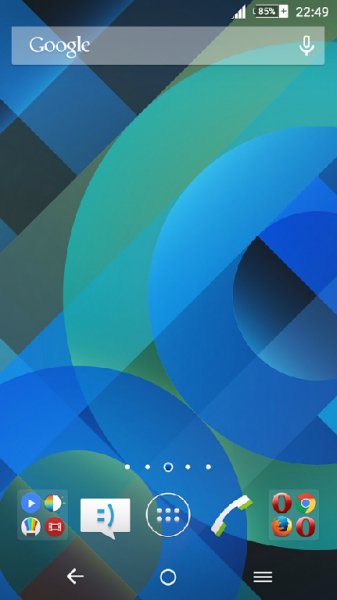 Xperia Pattern Blue v1.0.4
