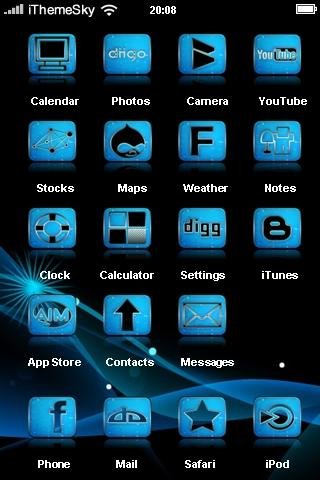 cool blue light iphone 3 440067