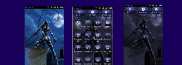 Catwoman vs. Batman GO launcher EX theme v.1.1