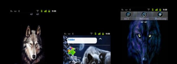 Wolf GO launcher EX theme v.1.0