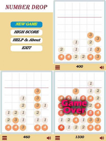 Number Drop multi