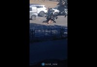 Конфликт на АЗС в Новороссийске Очередь на АЗС Лукойл в 13м