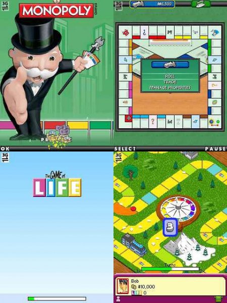 Monopoly and Game of Life Combo 176x208