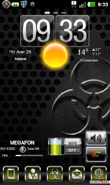 Biohazard Go launcher Ex theme