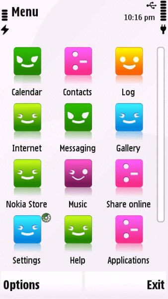 White Smiley By