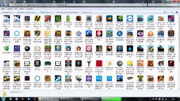 отображение apk на windows