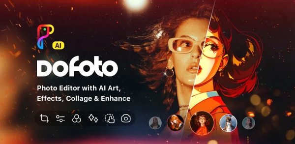 DoFoto AI Photo Editor &amp;amp; Collage v1.260.76 (Pro)