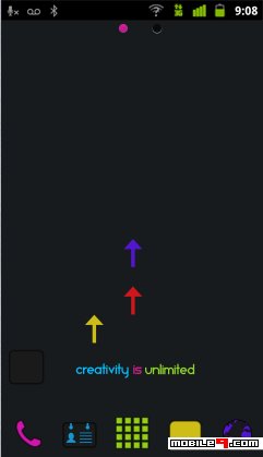 Creativity Go launcher Ex theme