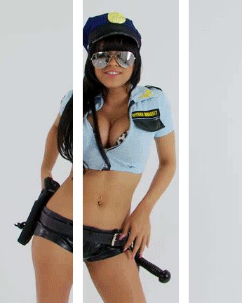 3d gif of hot girl