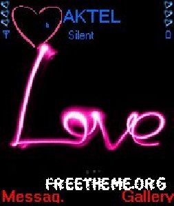 animated neon love