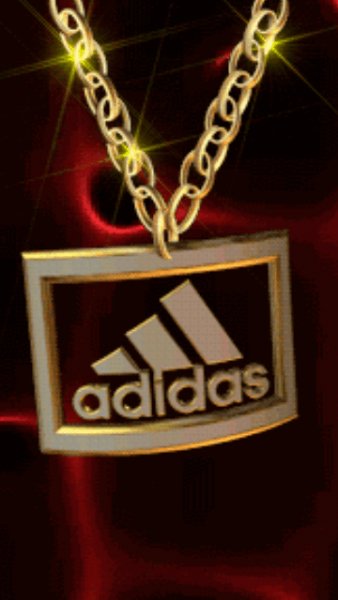 Gold adidas цепочка