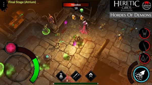 HERETIC GODS - Ragnarök v.1.08.00 MOD (старая версия)