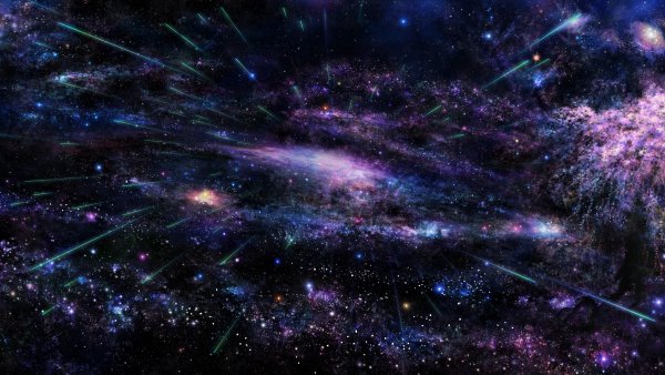 art zvyozdy derevo nebo prostranstvo 93472 2560x1440