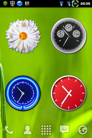 Windows 7 Modern Clock