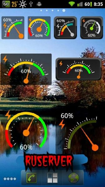 Gauge Battery Widget 4.1.5