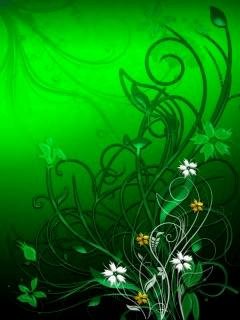Green Abstrack для мтс 733