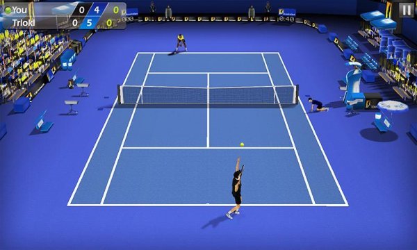 Теннис пальцем 3D - Tennis