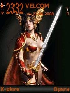 Warrior Girl by Invictus